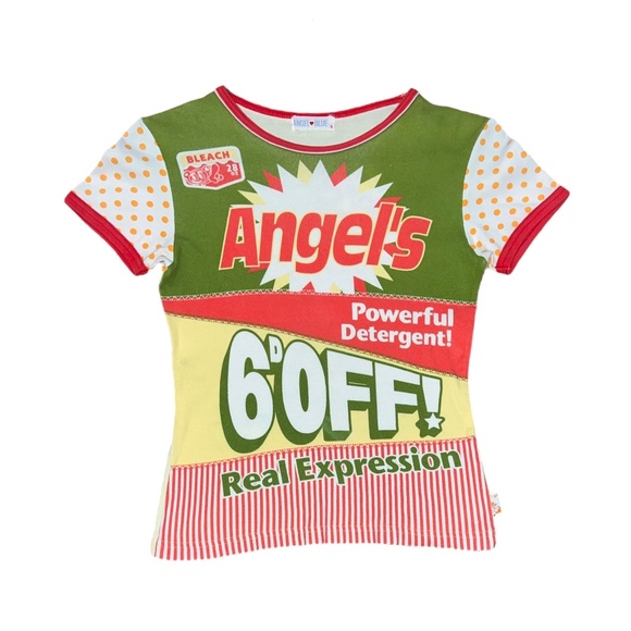 Angel Blue baby tee - Picture 1 of 2